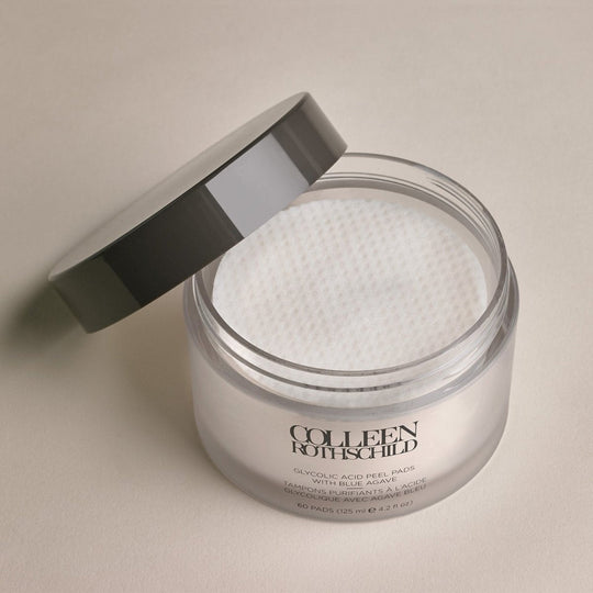 Glycolic Acid Peel Pads With Blue Agave